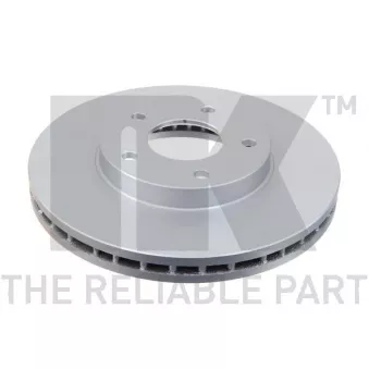 Jeu de 2 disques de frein avant NK 312256
