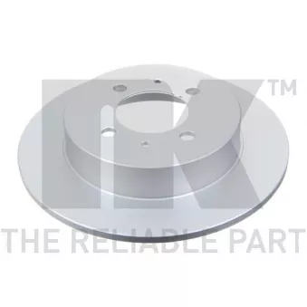 Jeu de 2 disques de frein arrière NK 312263