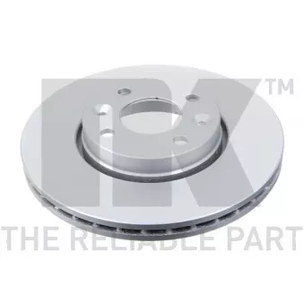 Jeu de 2 disques de frein avant NK 312264