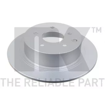 Jeu de 2 disques de frein arrière NK 312273