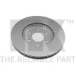 Jeu de 2 disques de frein avant NK 312275 - Visuel 2