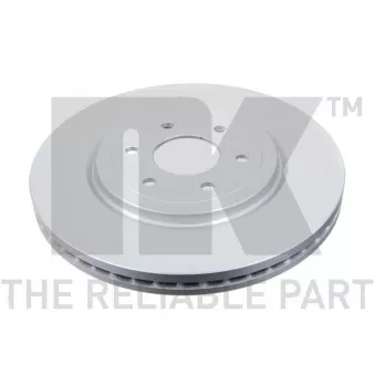 Jeu de 2 disques de frein avant NK 312276
