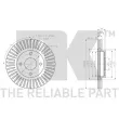Jeu de 2 disques de frein avant NK 312283 - Visuel 3