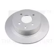 Jeu de 2 disques de frein arrière NK 312284 - Visuel 1