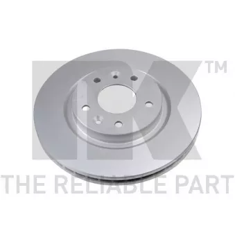 Jeu de 2 disques de frein avant NK 312290