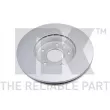 Jeu de 2 disques de frein avant NK 312290 - Visuel 2