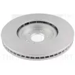Jeu de 2 disques de frein avant NK 312292 - Visuel 2