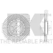 Jeu de 2 disques de frein avant NK 312292 - Visuel 3