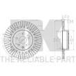 Jeu de 2 disques de frein arrière NK 312293 - Visuel 3