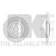 Jeu de 2 disques de frein avant NK 312296 - Visuel 3