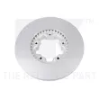 Jeu de 2 disques de frein arrière NK 312299 - Visuel 2