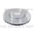 Jeu de 2 disques de frein avant NK 312336 - Visuel 1