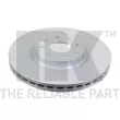 Jeu de 2 disques de frein avant NK 312344 - Visuel 1