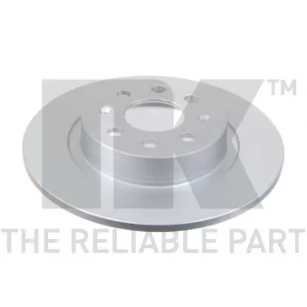Jeu de 2 disques de frein arrière NK 312351