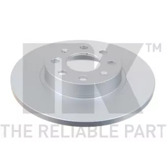 Jeu de 2 disques de frein avant NK 312363