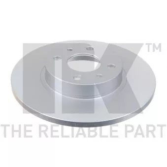 Jeu de 2 disques de frein avant NK 312365
