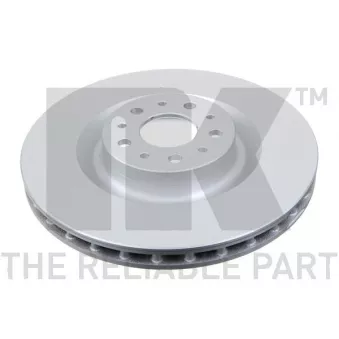 Jeu de 2 disques de frein avant NK 312366