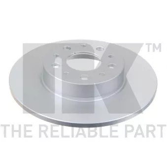 Jeu de 2 disques de frein arrière NK 312368