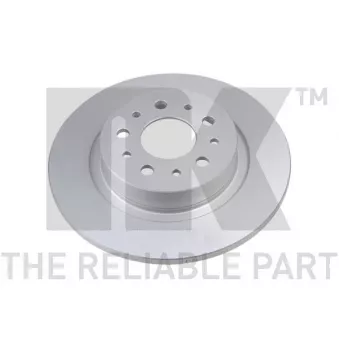 Jeu de 2 disques de frein arrière NK 312369