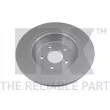 Jeu de 2 disques de frein arrière NK 3125101 - Visuel 2