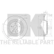 Jeu de 2 disques de frein arrière NK 3125102 - Visuel 3