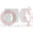 Jeu de 2 disques de frein avant NK 3125107 - Visuel 3