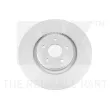 Jeu de 2 disques de frein avant NK 3125120 - Visuel 1