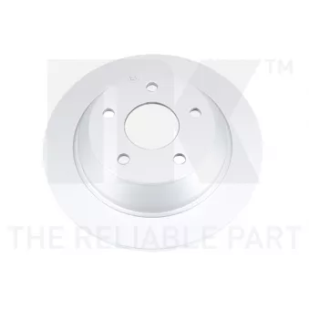 Jeu de 2 disques de frein arrière NK 3125127