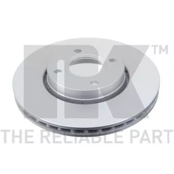Jeu de 2 disques de frein avant NK 312542