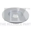 Jeu de 2 disques de frein arrière NK 312551 - Visuel 2