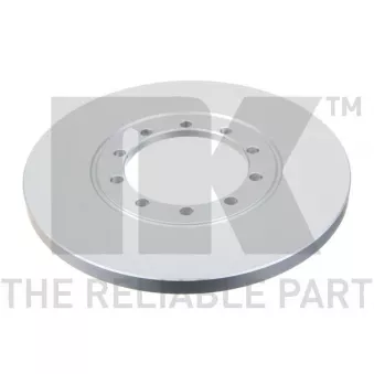 Jeu de 2 disques de frein arrière NK 312577