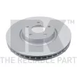 Jeu de 2 disques de frein avant NK 312581 - Visuel 1
