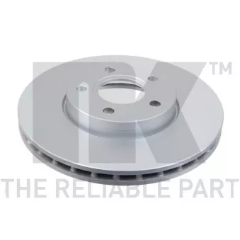 Jeu de 2 disques de frein avant NK 312582