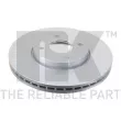 Jeu de 2 disques de frein avant NK 312585 - Visuel 1