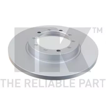 Jeu de 2 disques de frein arrière NK 312586