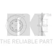 Jeu de 2 disques de frein arrière NK 312596 - Visuel 3