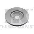 Jeu de 2 disques de frein avant NK 312599 - Visuel 2