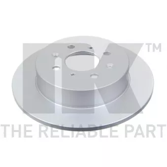 Jeu de 2 disques de frein arrière NK 312633