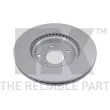 Jeu de 2 disques de frein avant NK 312636 - Visuel 2