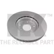 Jeu de 2 disques de frein avant NK 312637 - Visuel 2