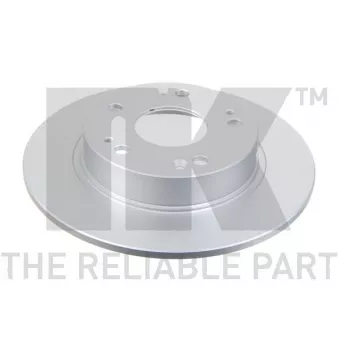 Jeu de 2 disques de frein arrière NK 312641