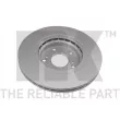 Jeu de 2 disques de frein avant NK 312649 - Visuel 2