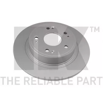 Jeu de 2 disques de frein arrière NK 312650