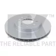 Jeu de 2 disques de frein avant NK 312656 - Visuel 1