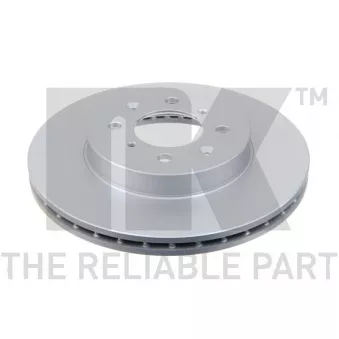 Jeu de 2 disques de frein avant NK 312656