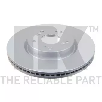 Jeu de 2 disques de frein avant NK 312662