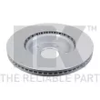Jeu de 2 disques de frein avant NK 312662 - Visuel 2