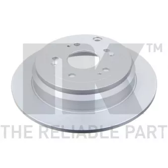 Jeu de 2 disques de frein arrière NK 312664