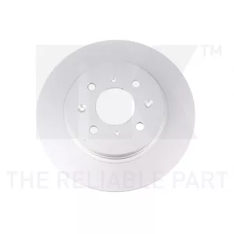 Jeu de 2 disques de frein arrière NK 312670