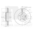 Jeu de 2 disques de frein avant NK 312673 - Visuel 3